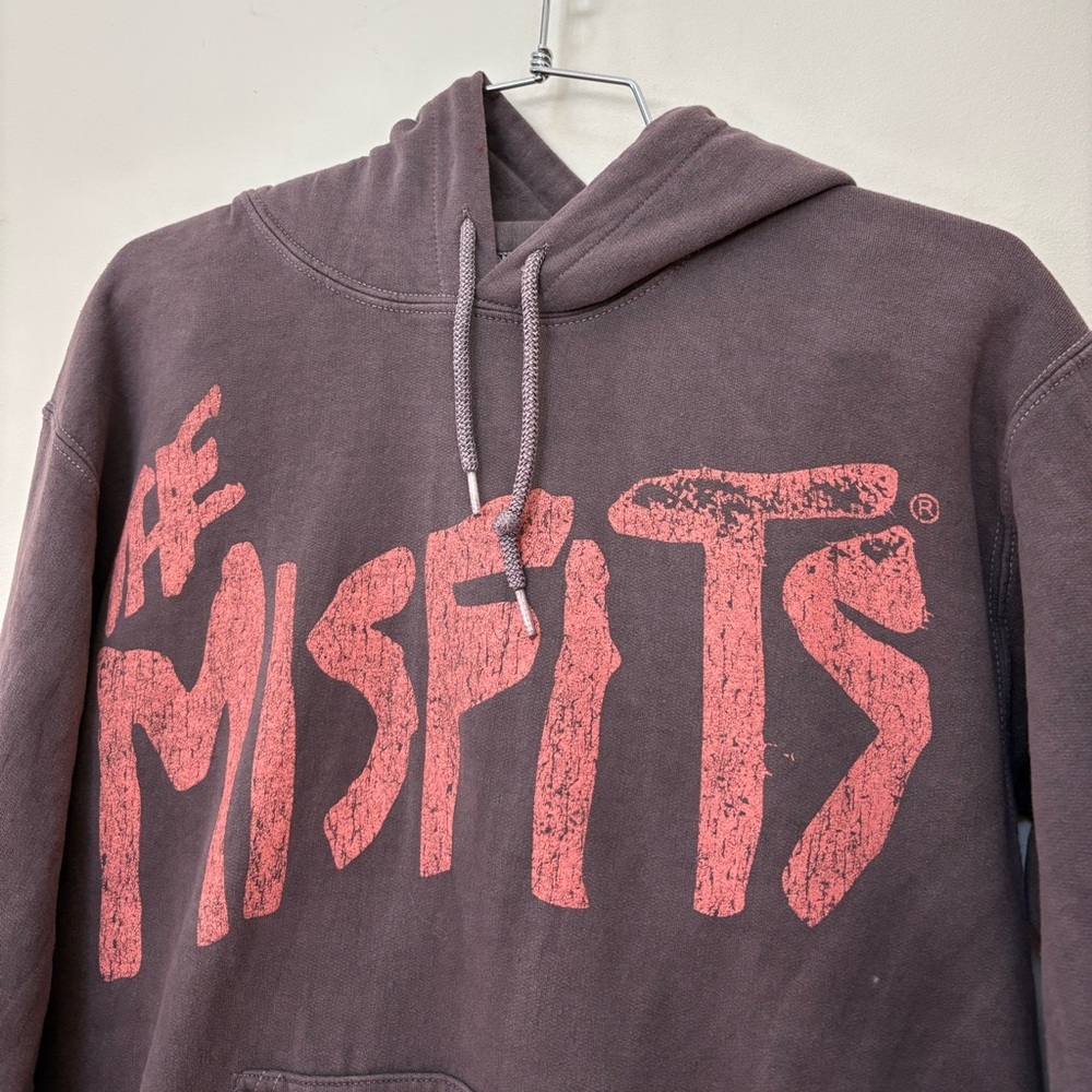 NWOT Urban Outfitters Misfits Skull Graphic Hoodie Sweatshirt Size XS - Picture 6 of 13
